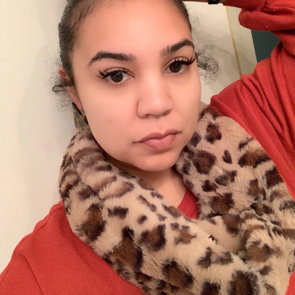 Leopard Infinity Scarf